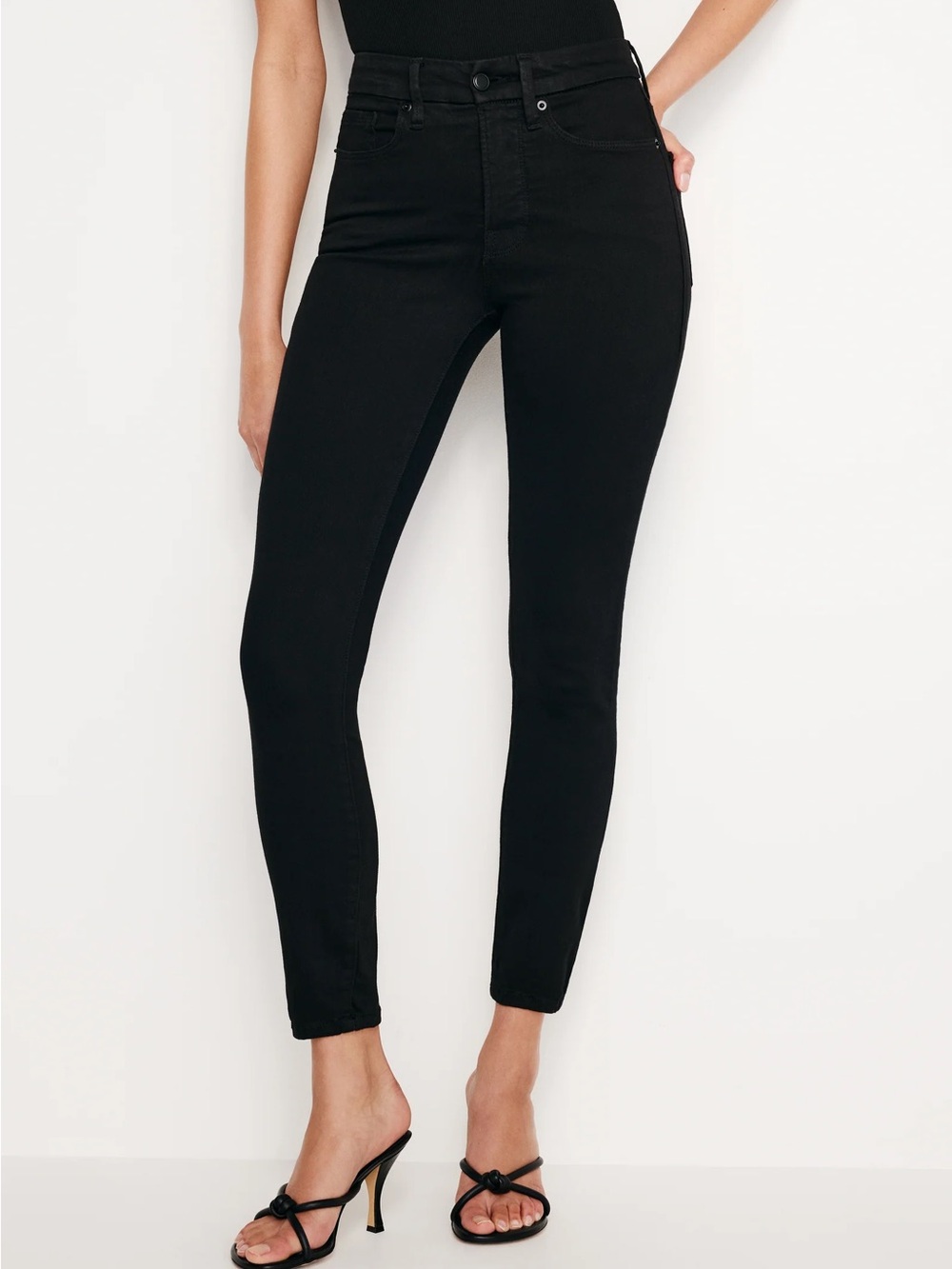 Good American Good Legs Crop sz 10